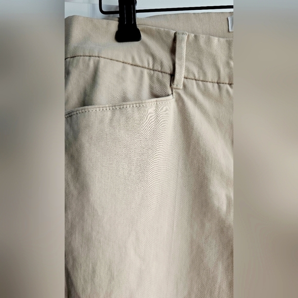 BRAX Pants Trousers Beige Ankle Cotton Chino size 6 8 - Picture 4 of 11